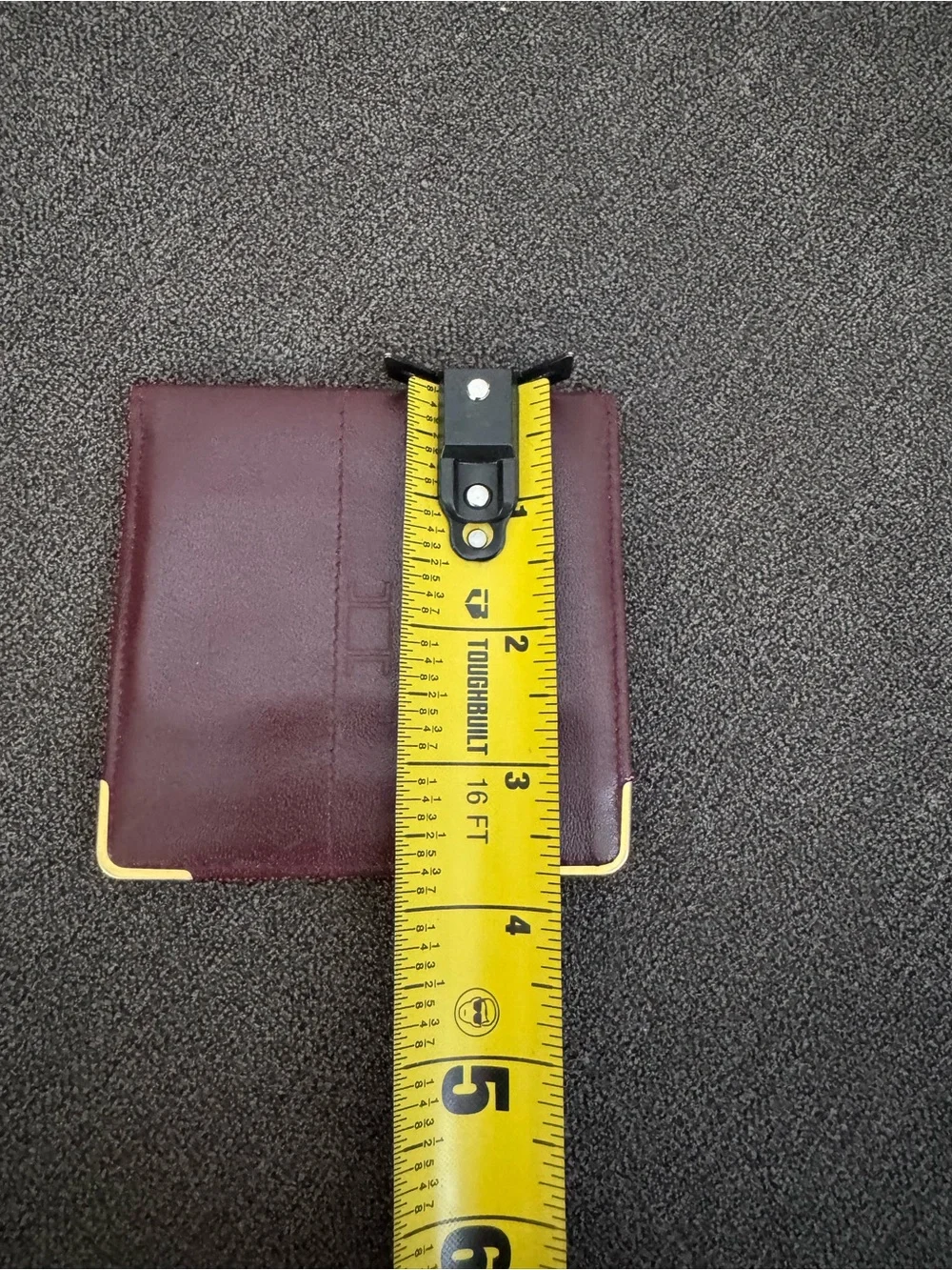 Vintage Andrélux Paris Wallet Mahogany Leather Made in France
